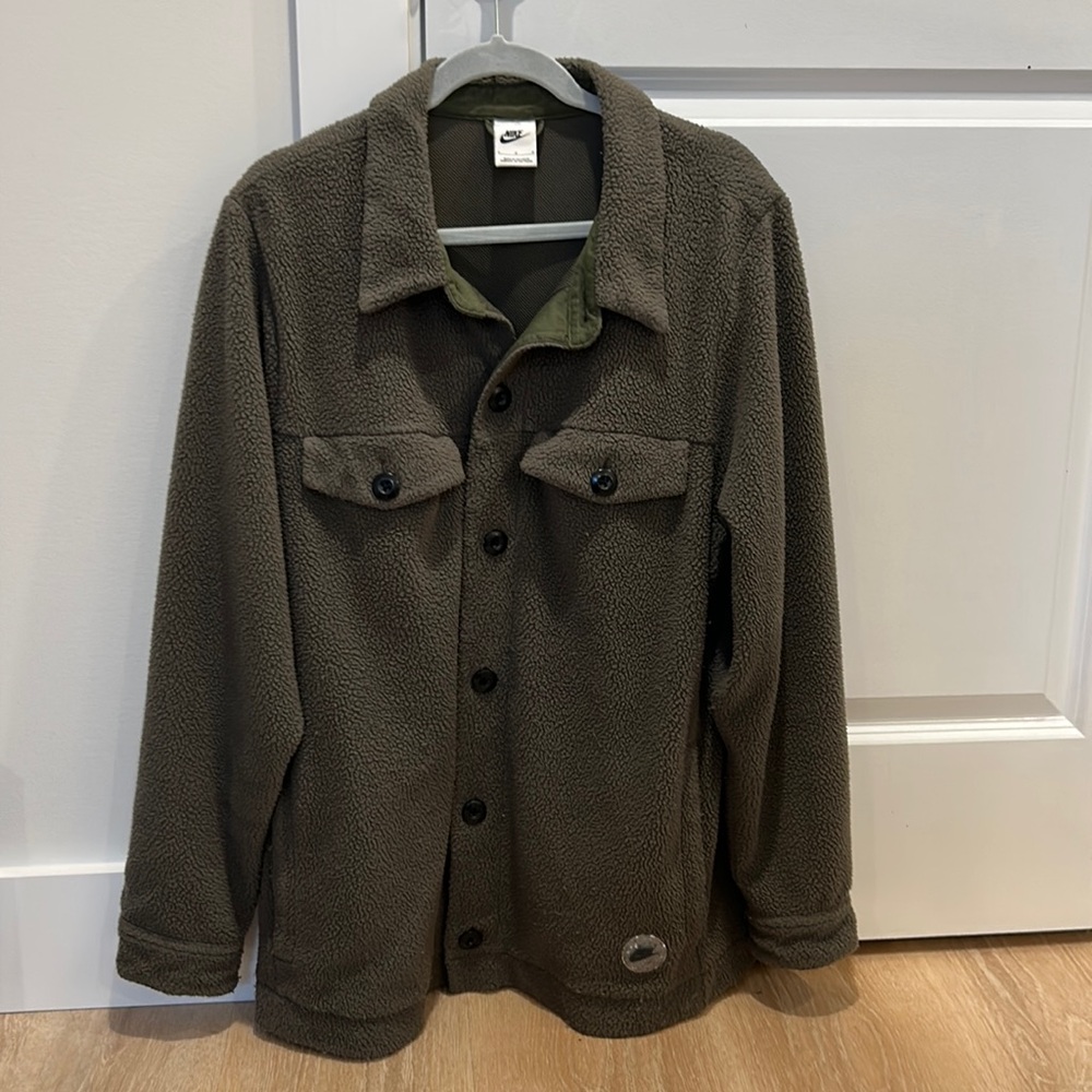Nike Men’s Sherpa Shirt Jacket‎